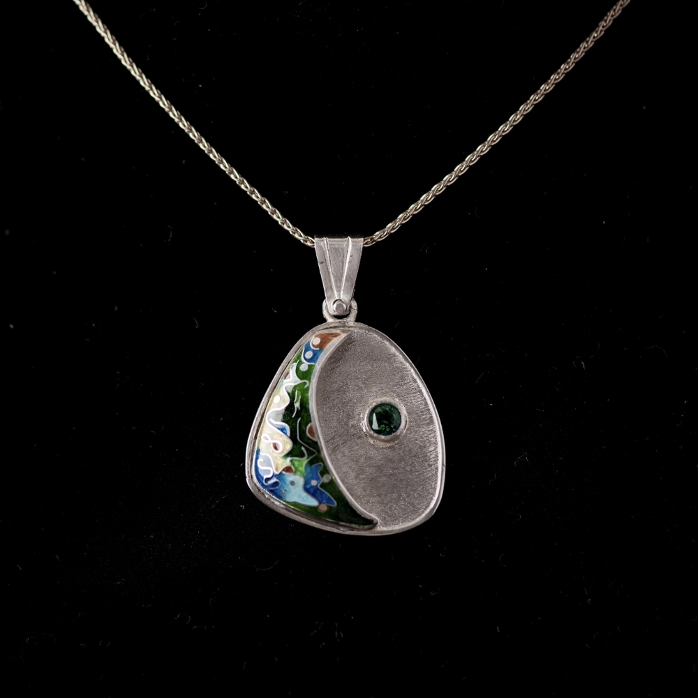 Handmade statement pendant